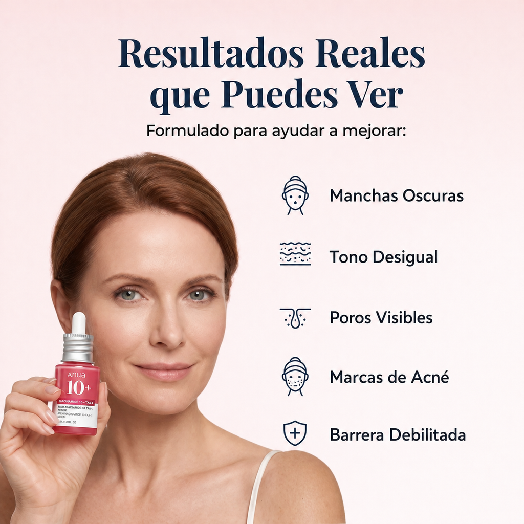 Sérum Coreano Anua 10 — Desvanece Manchas y Empareja el Tono
