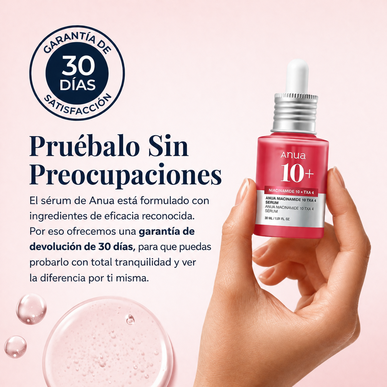 Sérum Coreano Anua 10 — Desvanece Manchas y Empareja el Tono